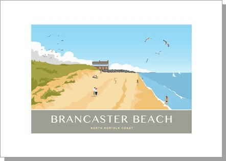 Brancaster Beach Card