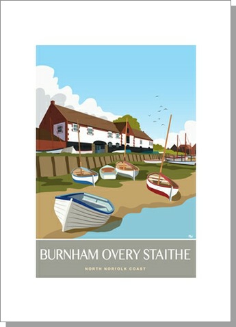 Burnham Overy Staithe Harbour Card