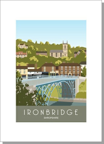 Ironbridge Greetings Card