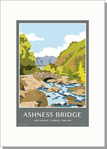 Ashness Bridge Greetings Card