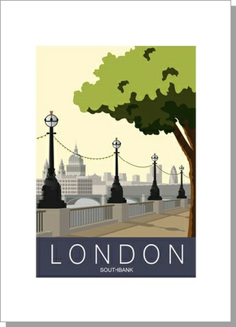 London Southbank, St Paul's Card