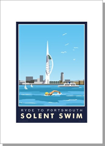 Solent Swim, Ryde to Portsmouth Card