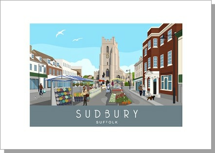 Sudbury Suffolk Card
