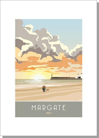 Margate Sunrise Greetings Card