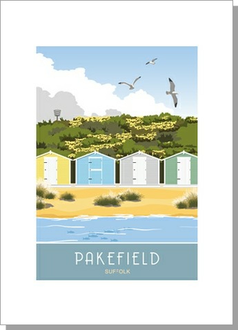 Pakefield Huts Card