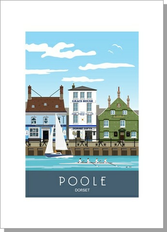Poole Quay card