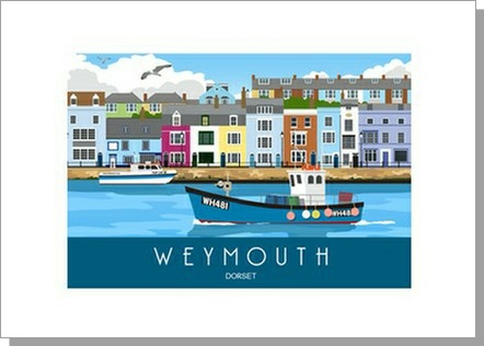 Weymouth Landscape card