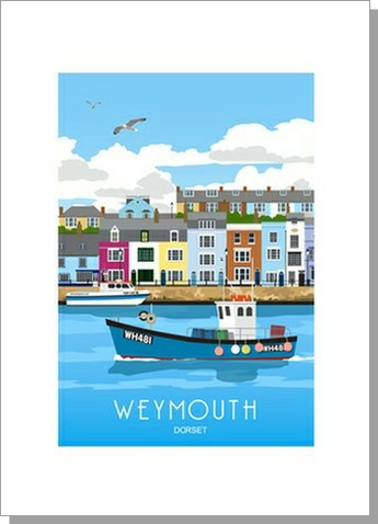 Weymouth Quayside card