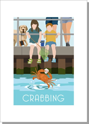 Children Crabbing
