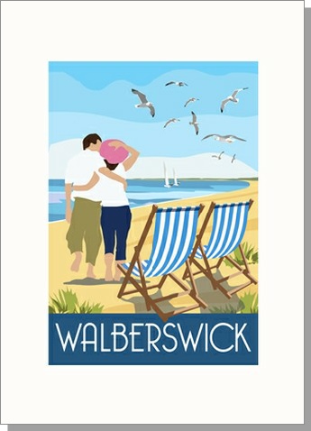 Walberswick Beach Card