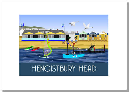 Hengistbury Head Cafe, Christchurch, Dorset card