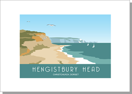Hengistbury Head, Christchurch, Dorset card
