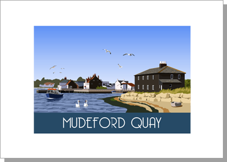 Mudeford Quay, Dorset card