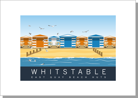 Whitstable East Quay Beach Huts 