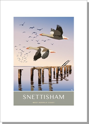 Snettisham Jetty Greylag Geese