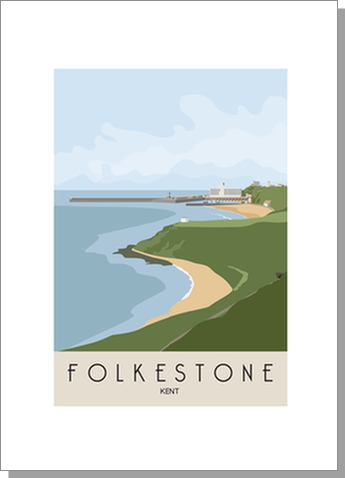 Folkestone Aerial View