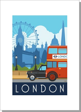 London - Greeting Cards